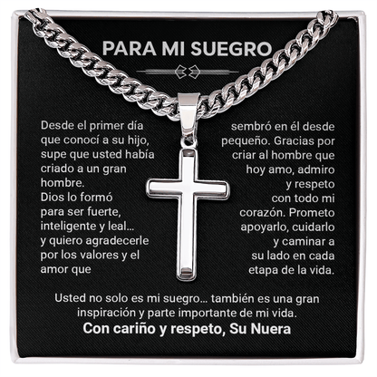 Para Mi Suegro – Gracias Por Los Valores y el Amor - Cadena Estilo Cubana