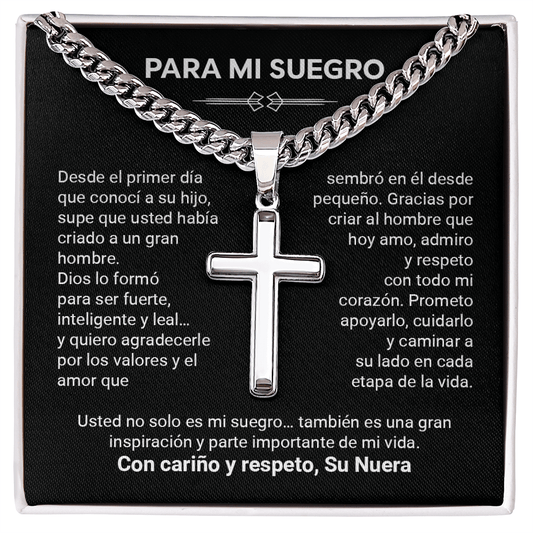 Para Mi Suegro – Gracias Por Los Valores y el Amor - Cadena Estilo Cubana
