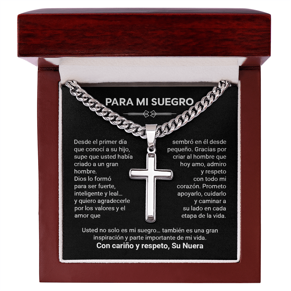 Para Mi Suegro – Gracias Por Los Valores y el Amor - Cadena Estilo Cubana