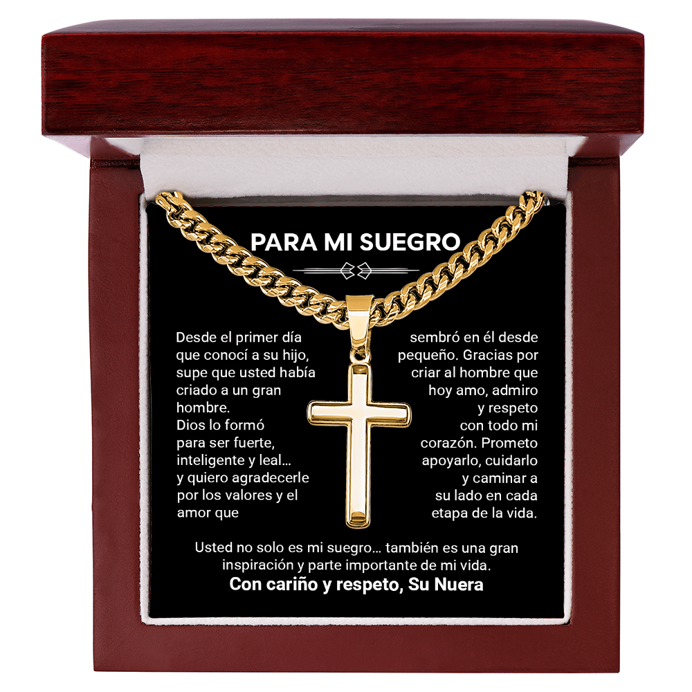 Para Mi Suegro – Gracias Por Los Valores y el Amor - Cadena Estilo Cubana