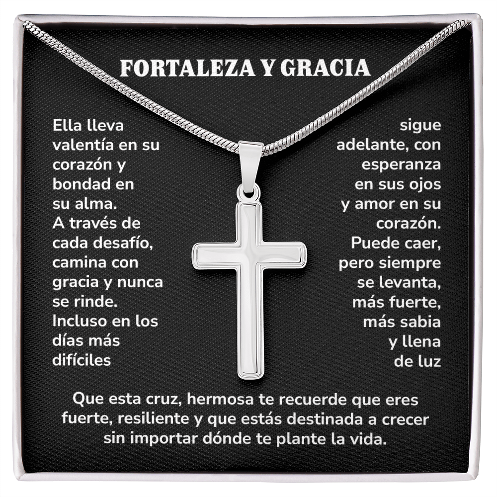 Collar Cruz Artesanal – Símbolo de Fe y Fortaleza
