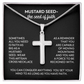 Mustard Seed Faith Artisan Cross Necklace – Inspirational Christian Gift