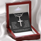 Mustard Seed Faith Artisan Cross Necklace – Inspirational Christian Gift