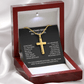 Mustard Seed Faith Artisan Cross Necklace – Inspirational Christian Gift
