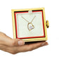 Rotating Forever Love Necklace in Rose Box – Romantic Gift for Her