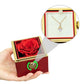 Rotating Alluring Beauty Necklace in Rose Box – Romantic Gift for Her