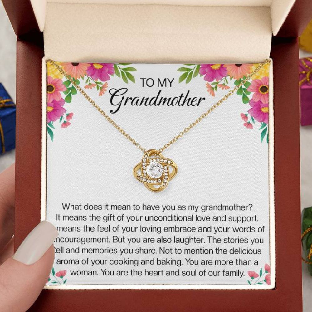 To My Grandmother - Unconditional Love (Necklace)