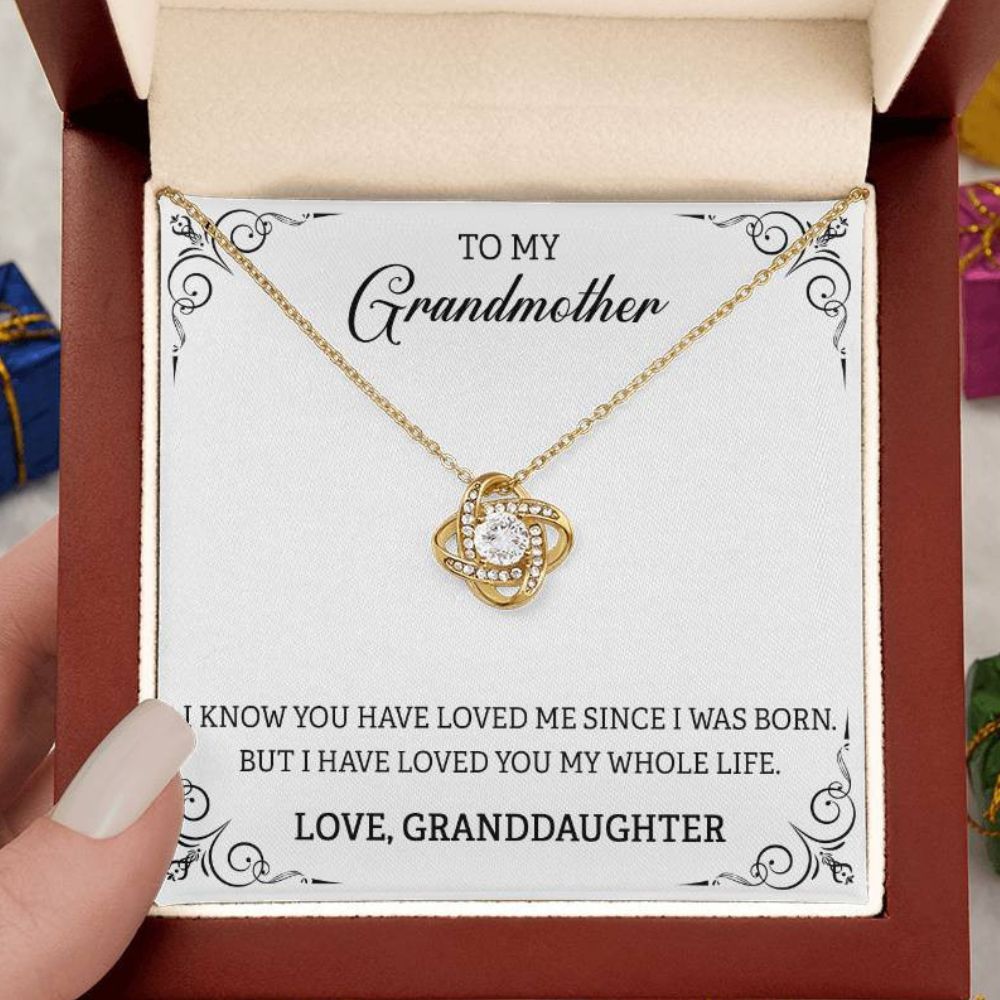 To My GrandMother - Since I Was Born (Necklace)