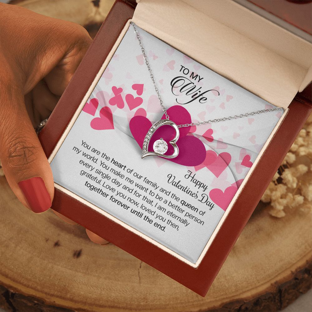 To My Wife - The Heart Of Our Family (Necklace)