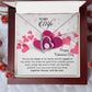 To My Wife - The Heart Of Our Family (Necklace)