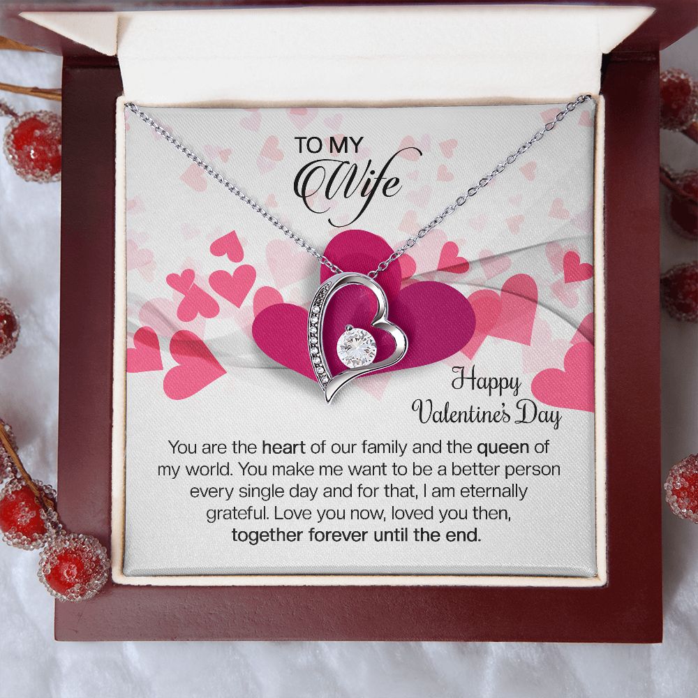 To My Wife - The Heart Of Our Family (Necklace)