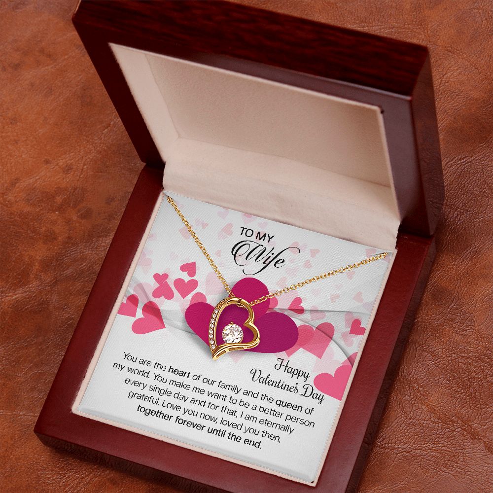 To My Wife - The Heart Of Our Family (Necklace)