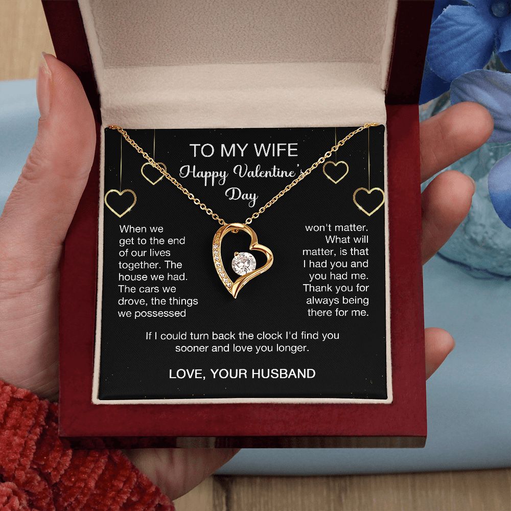 To My Wife - I'd Find You Sooner And Love You Longer