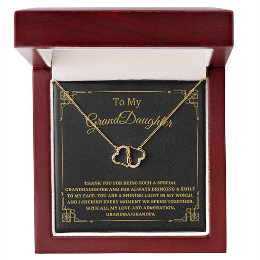 GrandDaughter Gift - You Are My Shinning Light (Necklace)