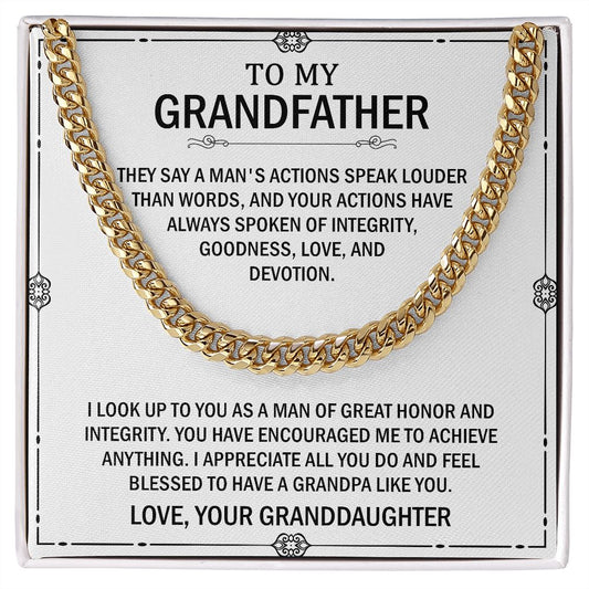 Grandfather - Actions Speak Louder