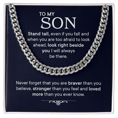 To My Son - Stand Tall, Even If You Fall