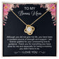 Bonus Mom Gift - I Love You (Necklace)