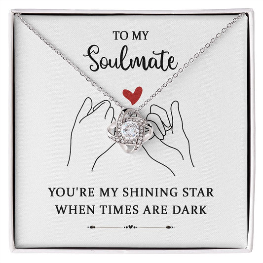 to My Soulmate - You're My Shining Star (Necklace)