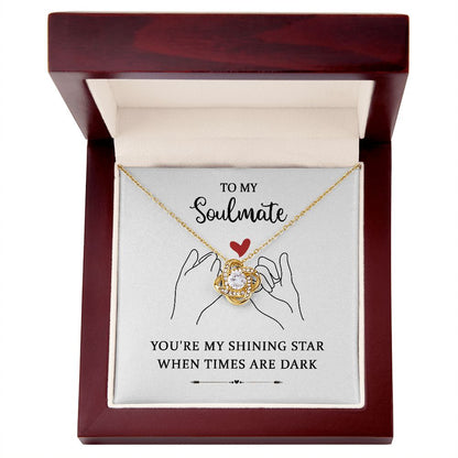 to My Soulmate - You're My Shining Star (Necklace)