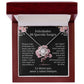 Felicidades Mi Querida Suegra - Le Deseo Paz, Amor Y Salud Siempre (Collar)