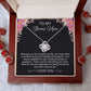 Bonus Mom Gift - I Love You (Necklace)
