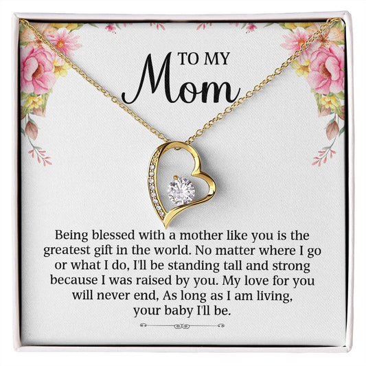 To My Mom - Greatest Gift In The World (Necklace)