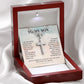 To My Son - Proud Of The Person You Have Become ( Cross Necklace)